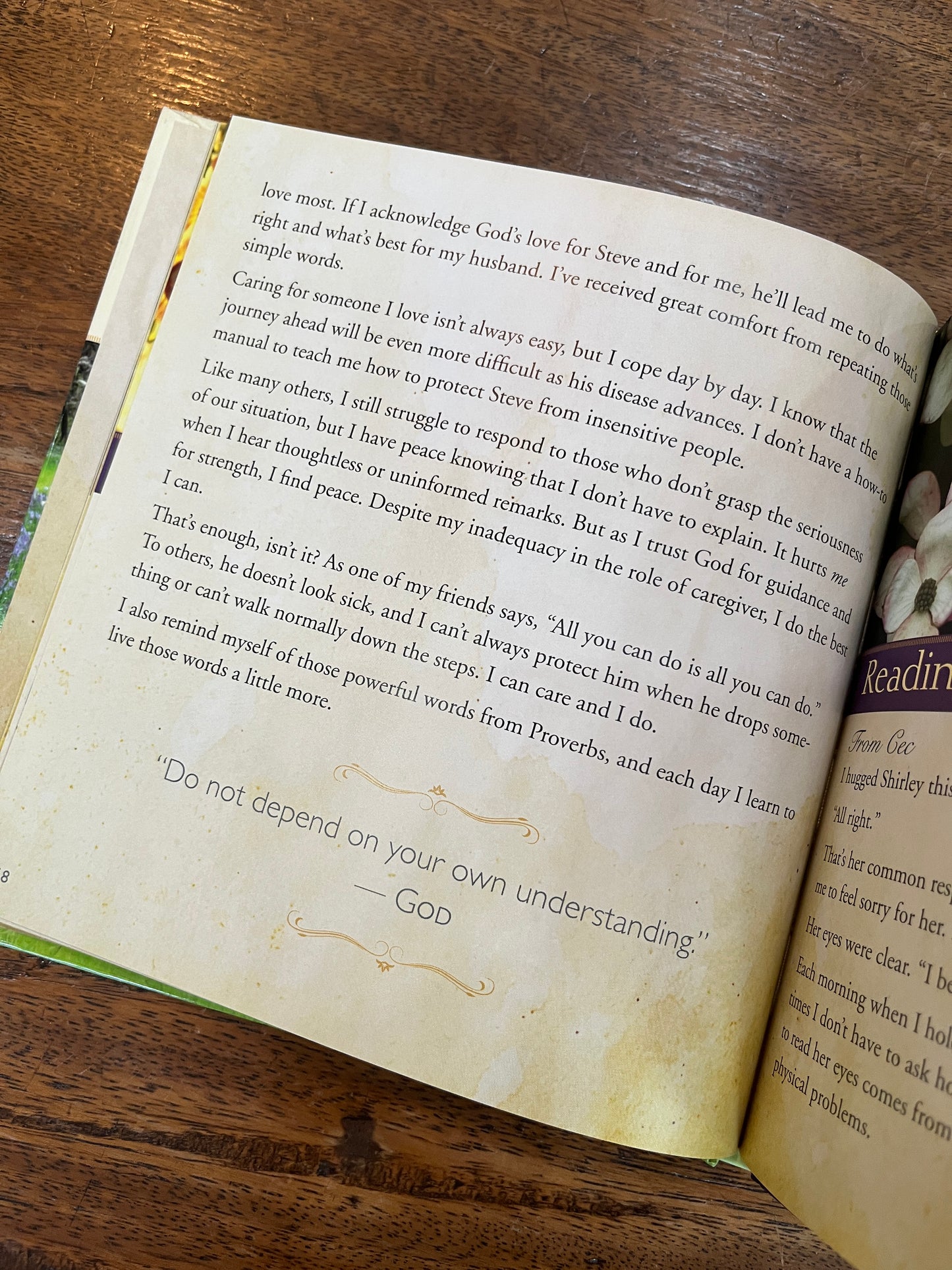 Because You Care: Spiritual Encouragement for Caregivers