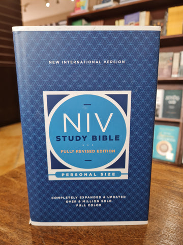 NIV Personal-Size Study Bible, Fully Revised Edition, Comfort Print, hardcover (red letter)
