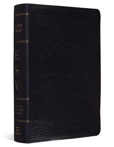 ESV Study Bible, Personal Size (Genuine Leather, Black)