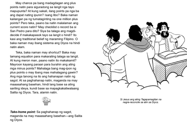 ILANG POINTS BA PARA MAKARATING SA LANGIT?