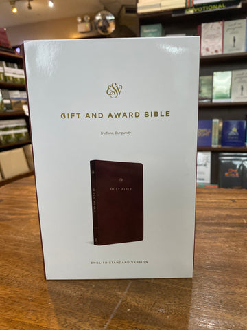 ESV Gift and Award Bible (TruTone Imitation Leather, Burgundy)