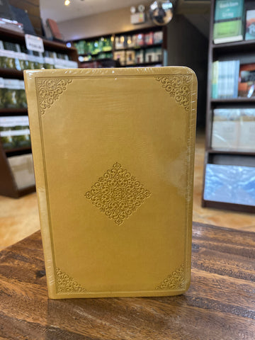 ESV Value Compact Bible (TruTone, Goldenrod, Ornament Design)
