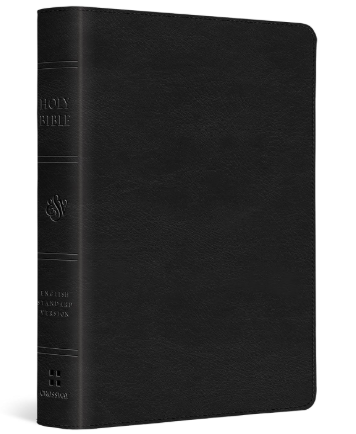 ESV Large Print Compact Bible, Red Letter (TruTone, Black): Holy Bible, English Standard Version