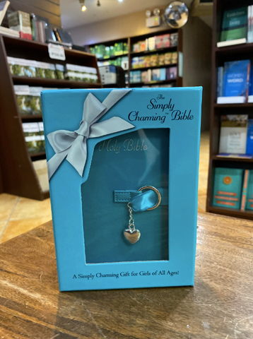 NKJV Simply Charming Bible (Hardcover, Blue Edition)