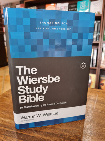 NKJV Wiersbe Study Bible (Hardcover)
