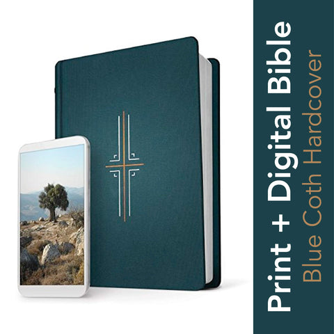 NLT Filament Bible (Hardcover, Cloth, Midnight Blue)