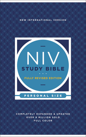 NIV Personal-Size Study Bible, Fully Revised Edition, Comfort Print, hardcover (red letter)