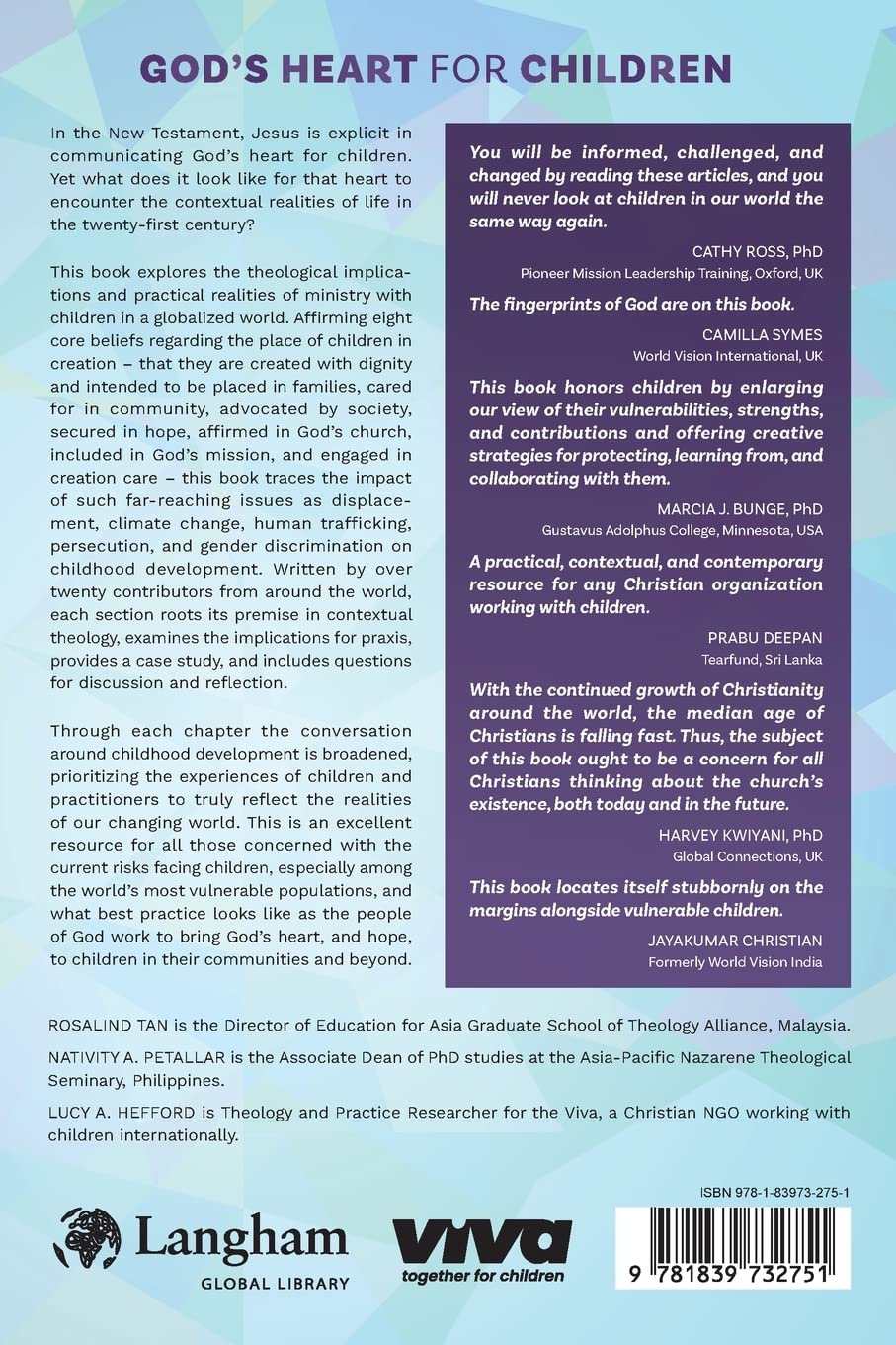 God's Heart for Children: Practical Theology from Global Perspectives