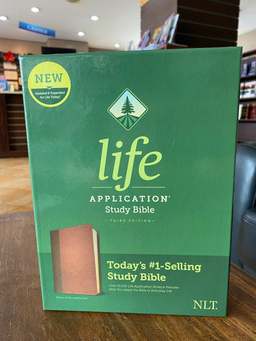 NLT Life Application Study Bible, Third Edition Dark Brown/Brown