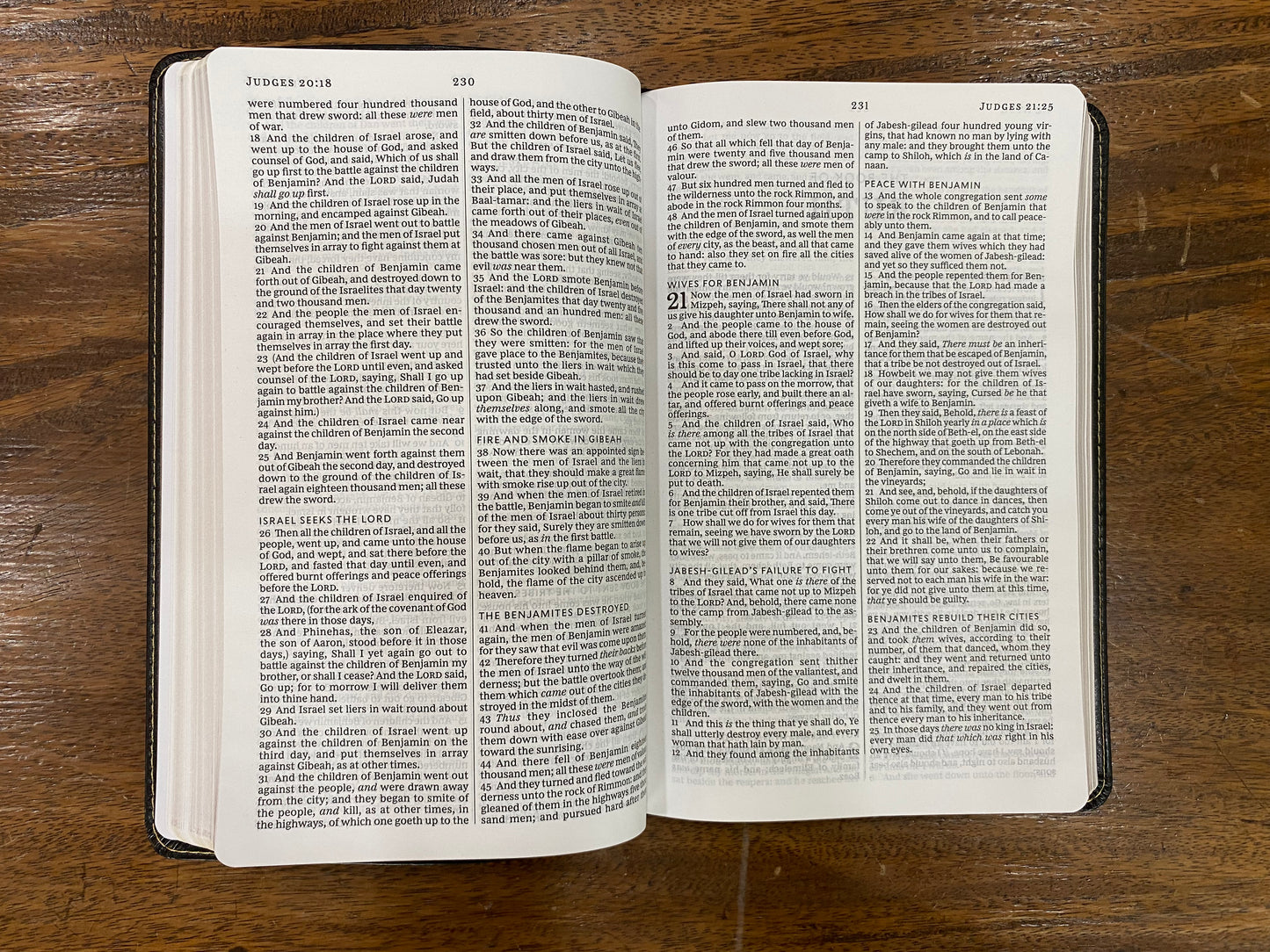 KJV Thinline Bible Standard Print Leathersoft Black Red Letter Edition Comfort Print