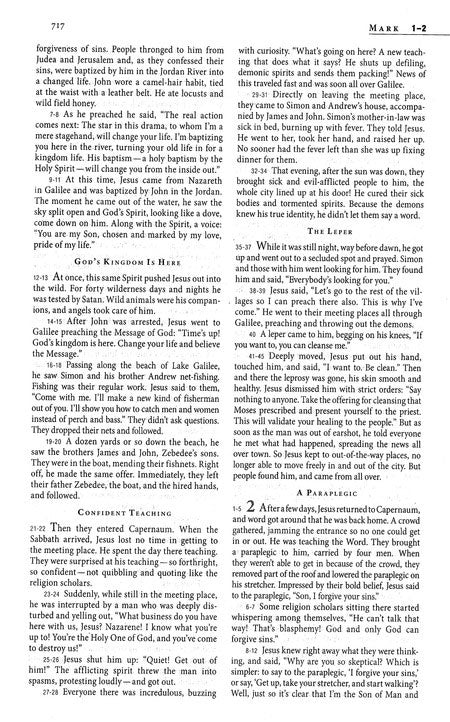 The Message Ministry Edition (Softcover)