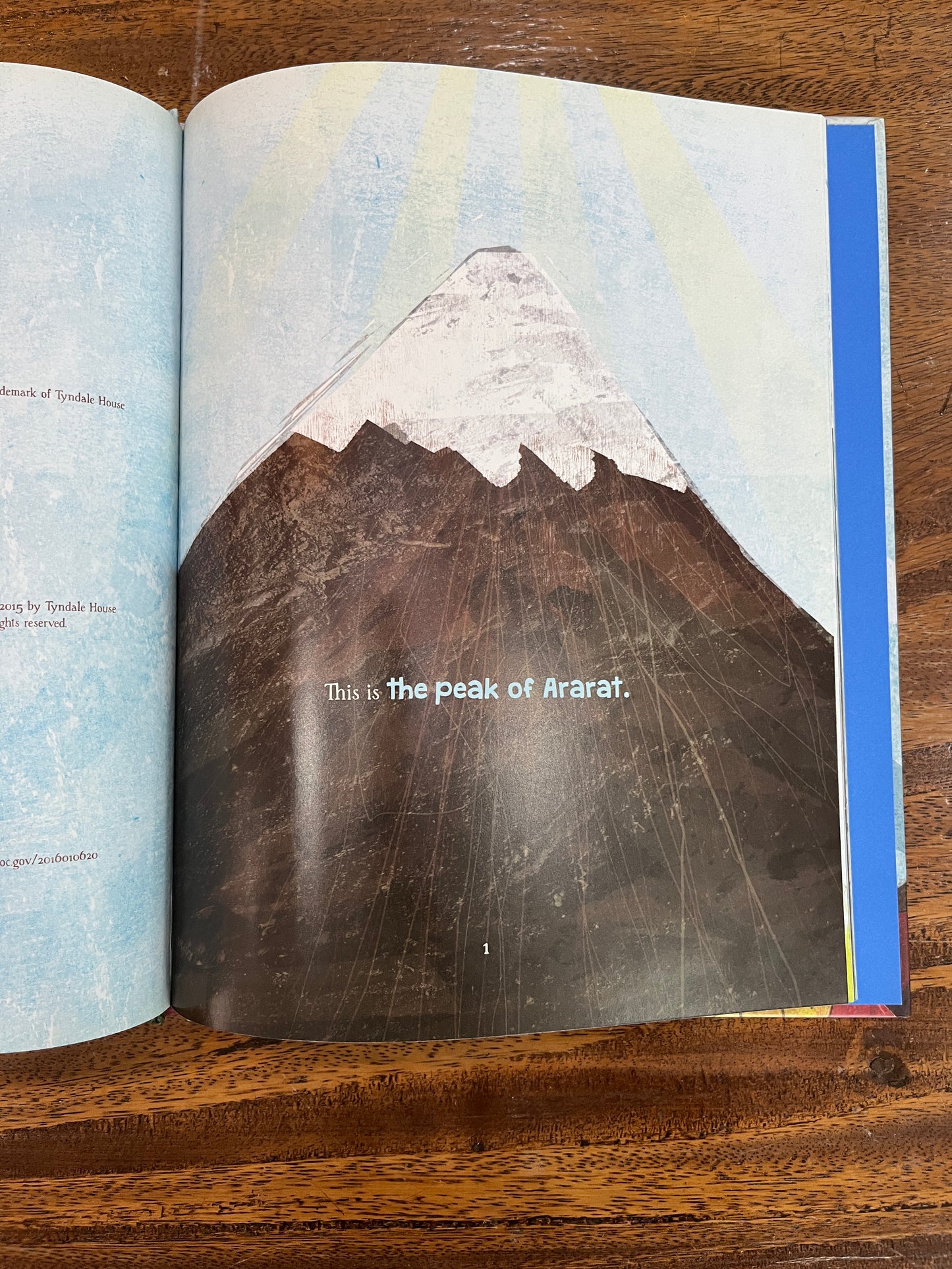 A Patch on the Peak of Ararat (A Faith that God Built Book) Hardcover – Picture Book (SALE ITEM)