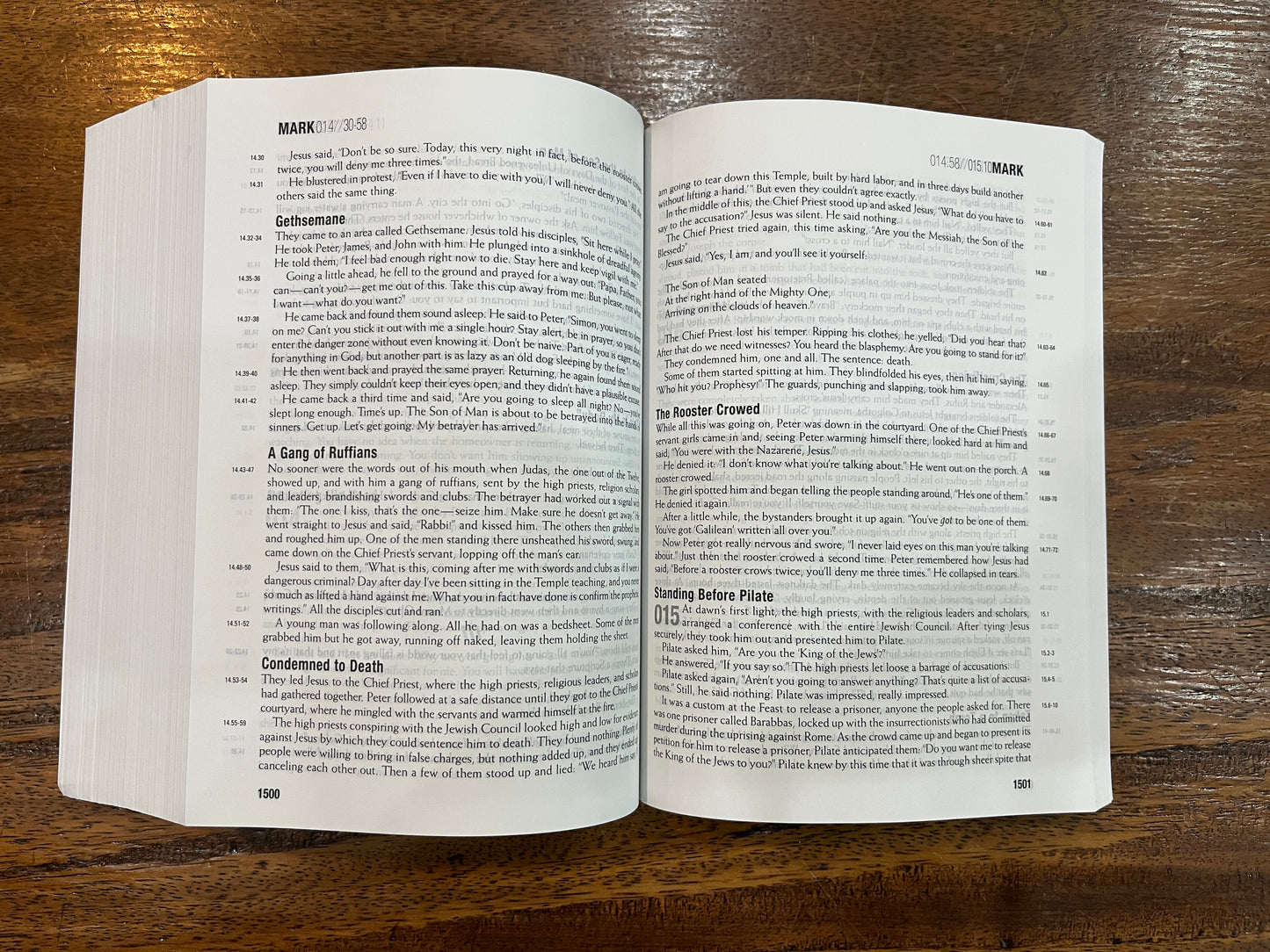 The Message//REMIX: The Bible in Contemporary Language (Softcover, Wood) (SALE ITEM)