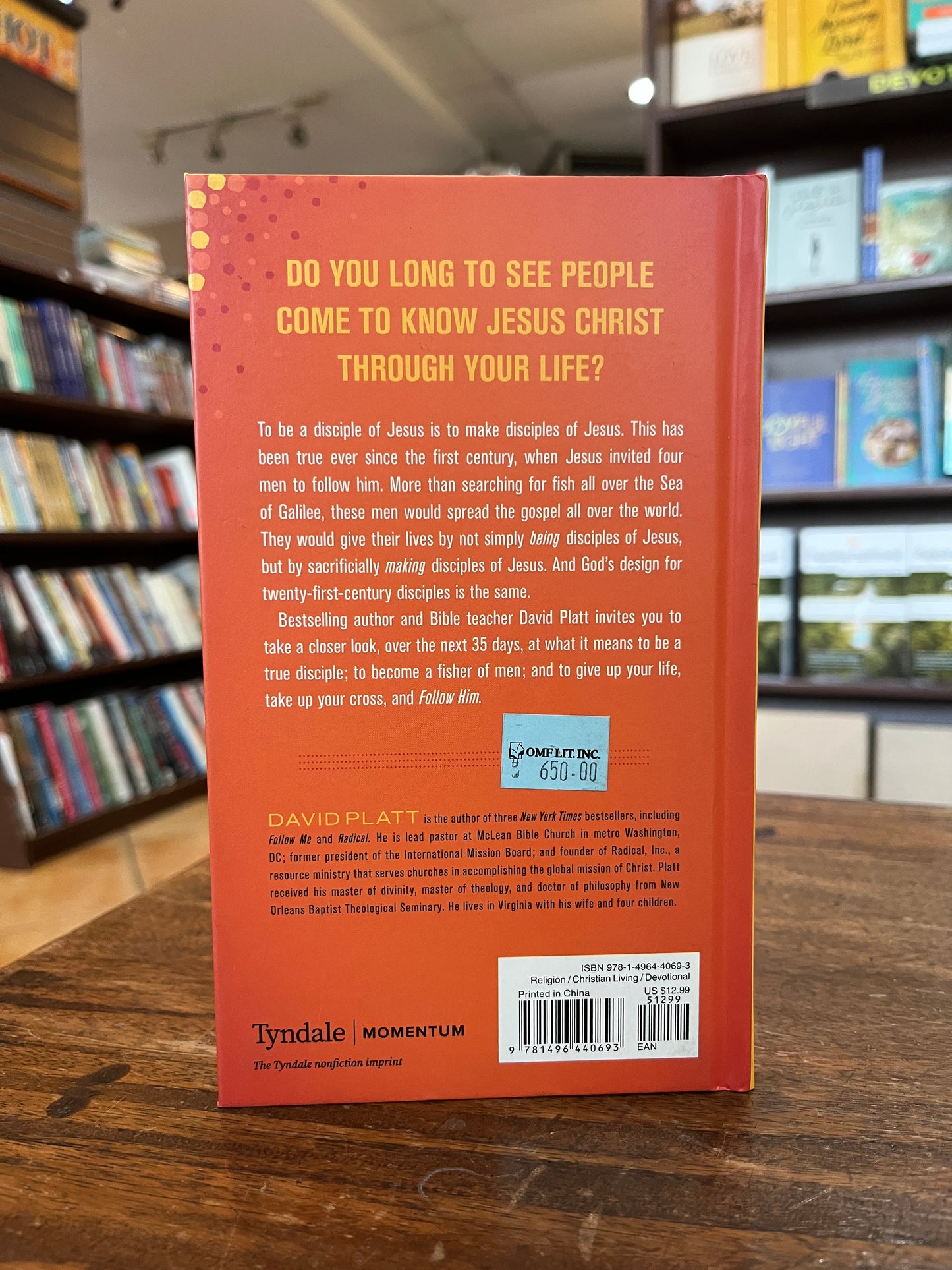 Follow Him: A 35-Day Call to Live for Christ No Matter the Cost