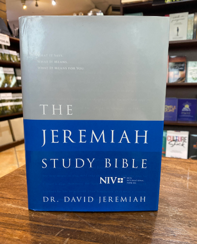 NIV The Jeremiah Study Bible (Jacketed Hardcover)