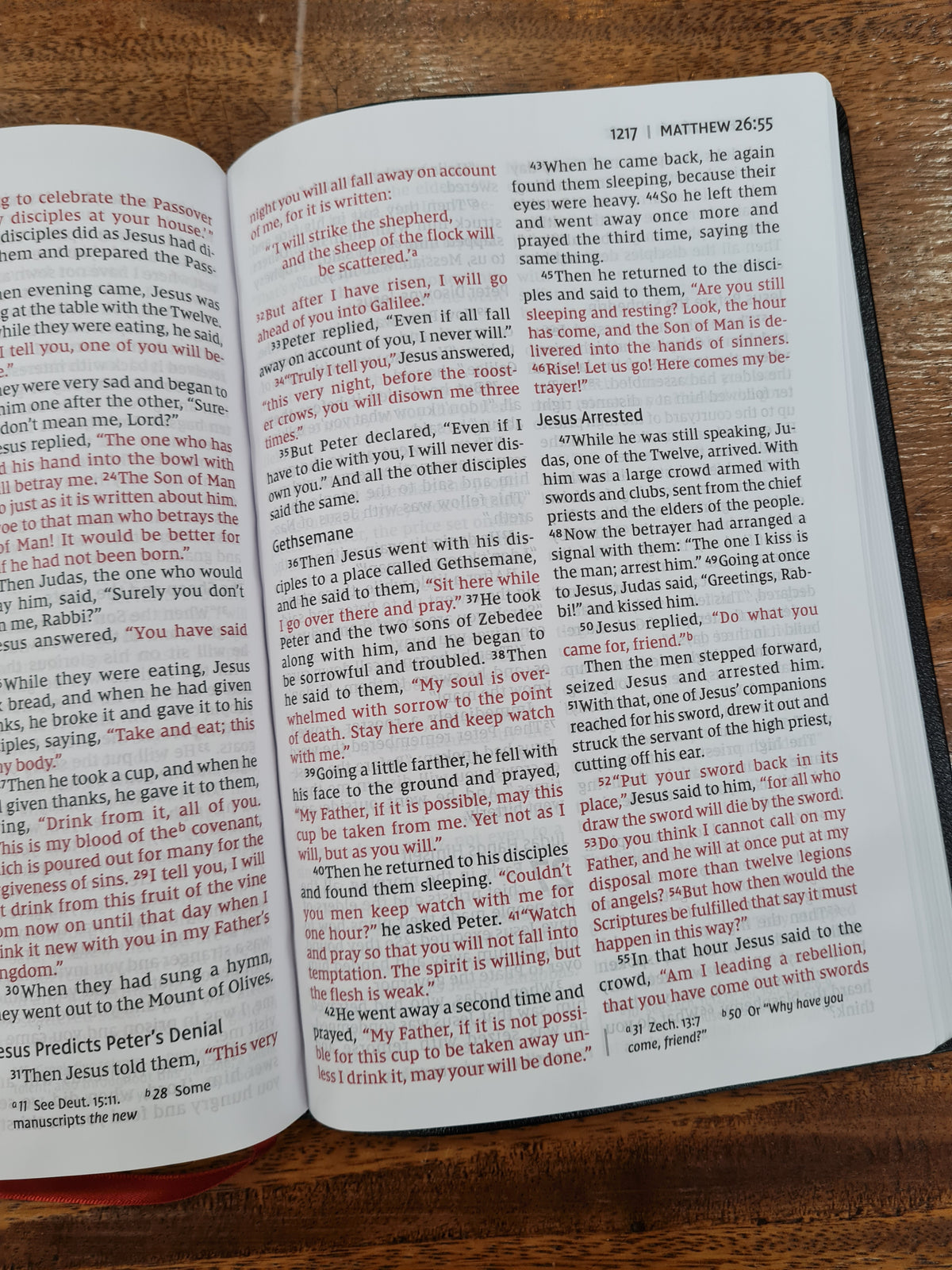 NIV Thinline Bible Giant Print Black Bonded Leather