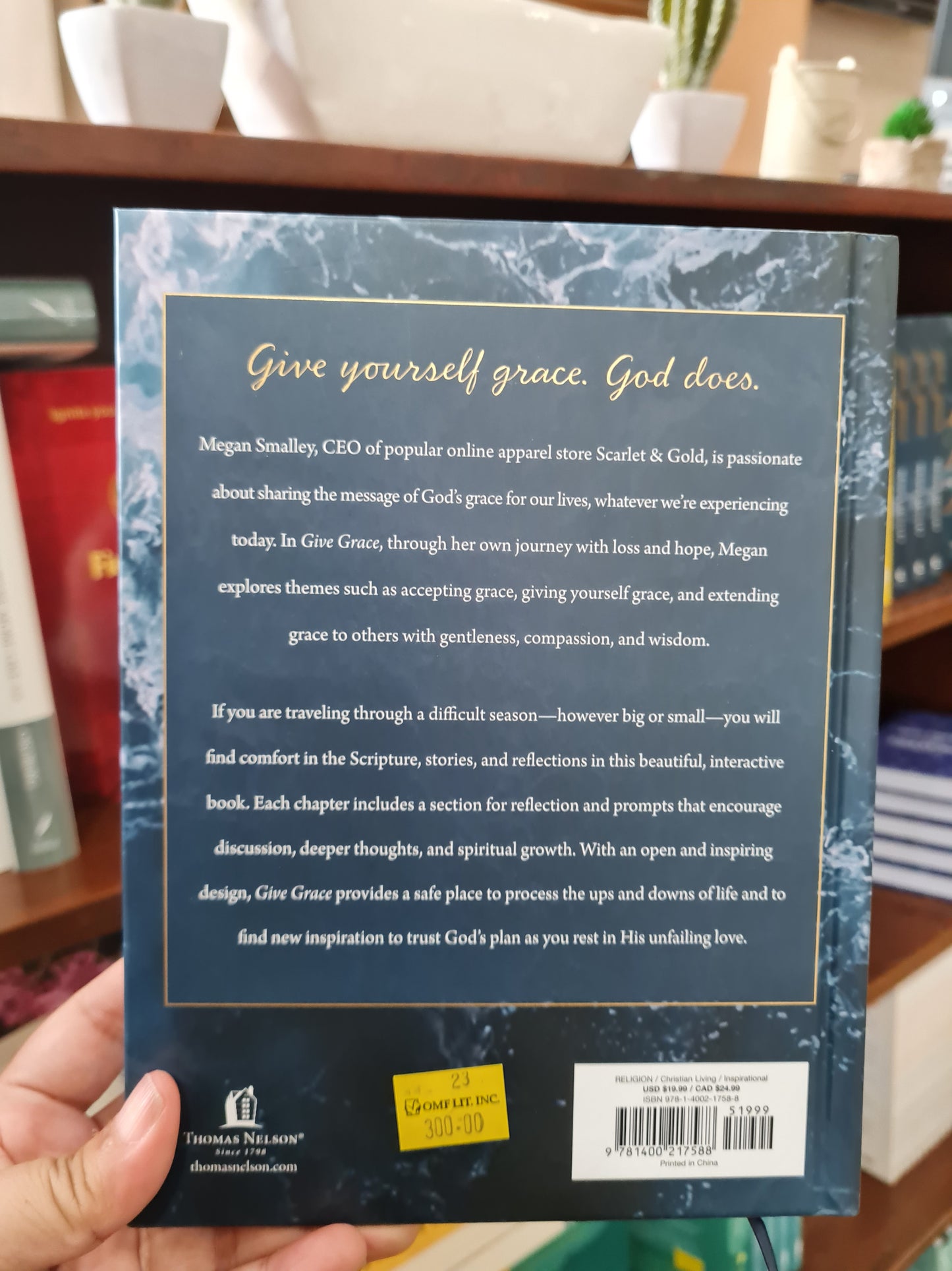 Give Grace: How To Embrace the Beauty of Life's Brokenness (OM)