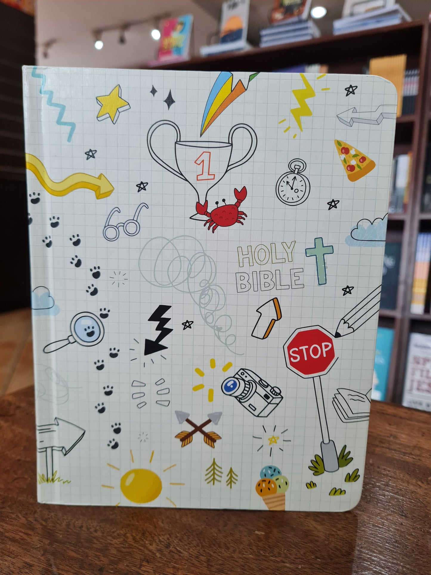 CSB Journal and Draw Bible for Kids White (OM)