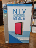 NIV Thinline Bible (Leathersoft, Pink)