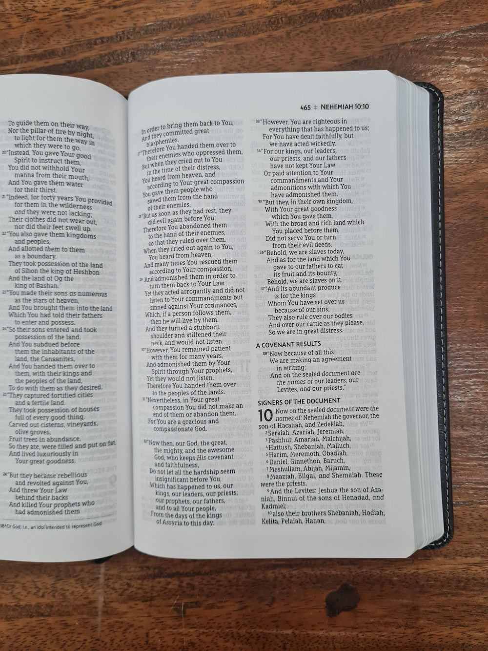 NASB 2020 Thinline Bible Black