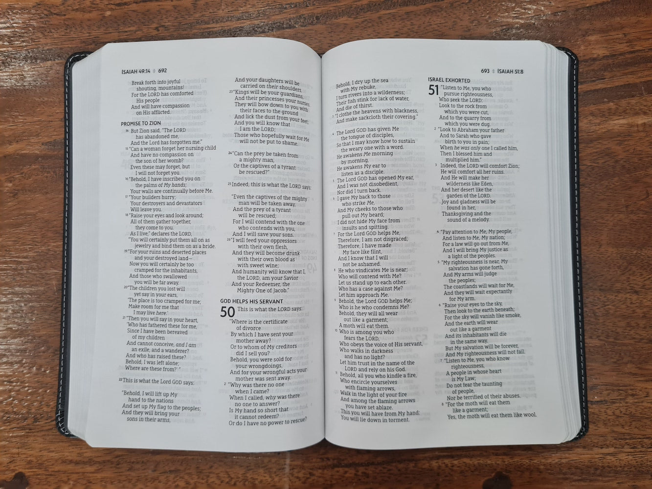 NASB 2020 Thinline Bible Black