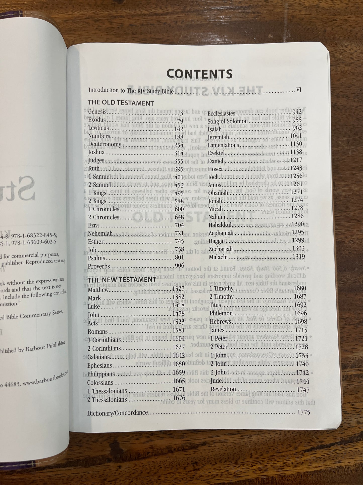 The KJV Study Bible, Large Print [Violet Floret]