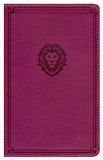 NKJV Thinline Comfort Print Youth Bible--soft leather-look, purple