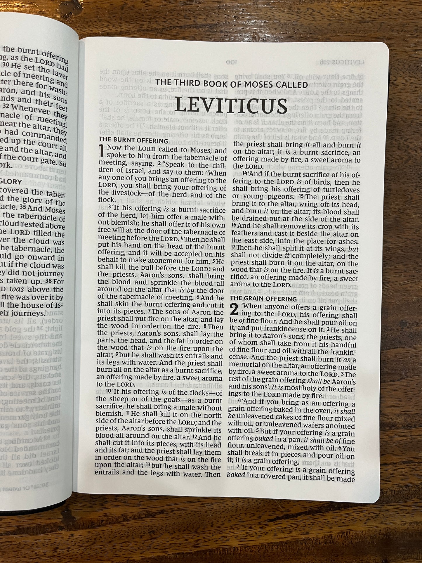 NKJV Giant-Print Thinline Bible, Comfort Print--soft leather-look, black (red letter)