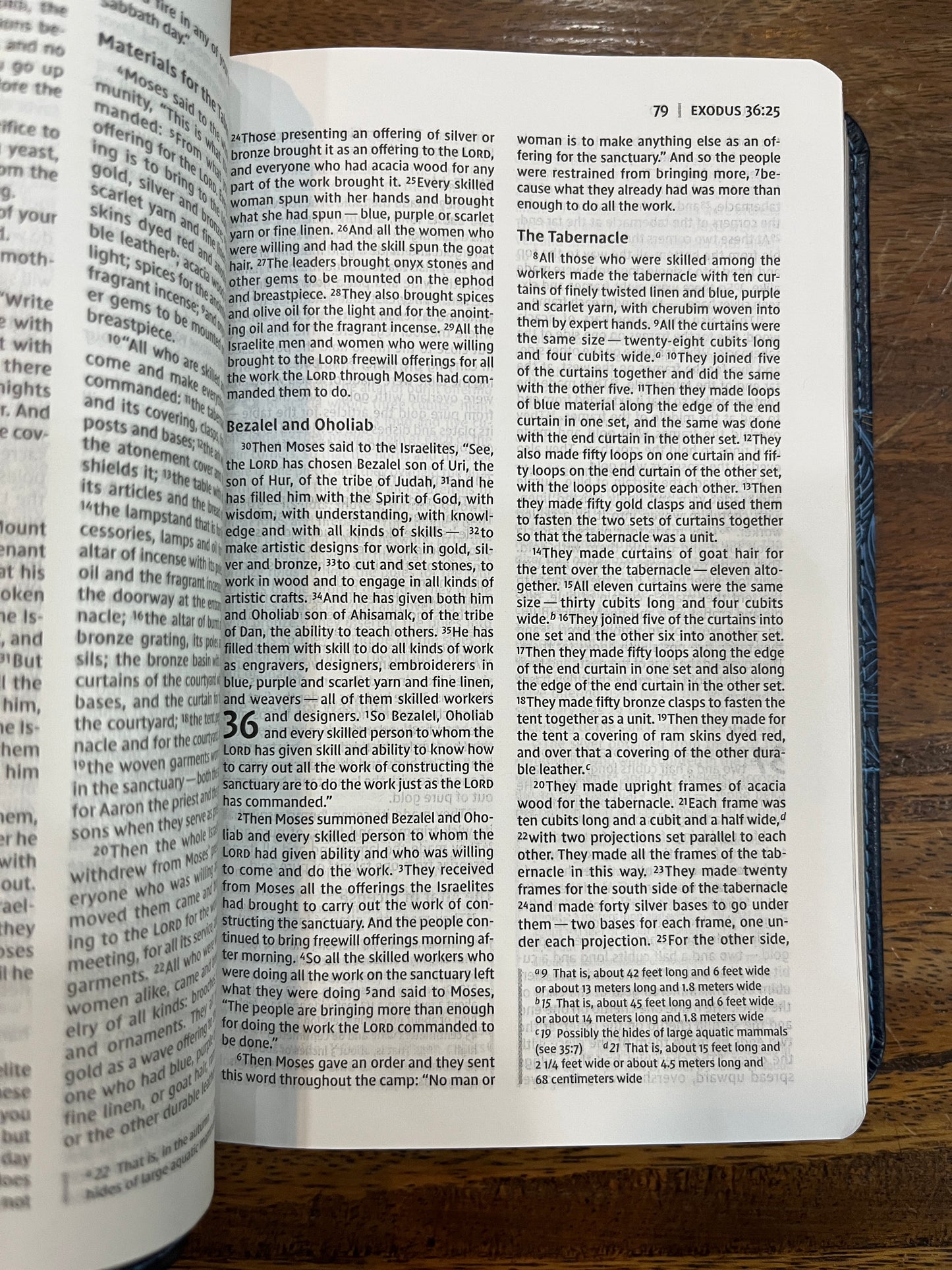 NIV, Thinline Bible, Compact, Leathersoft, Blue Floral, Red Letter, Comfort Print