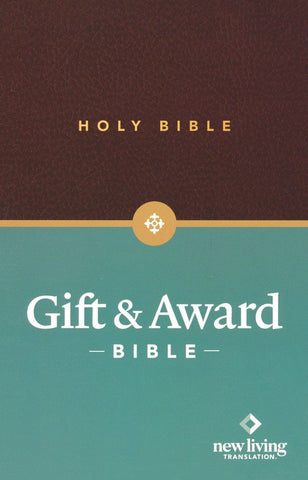 NLT Gift & Award Bible (Imitation Leather, Burgundy)