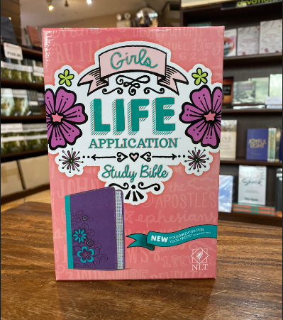 NLT Girls Life Application Study Bible (Purple/Teal)