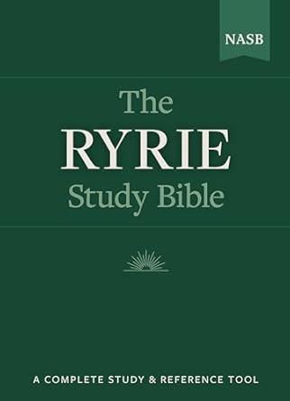 Ryrie NAS Study Bible Hardback, Red Letter, Indexed