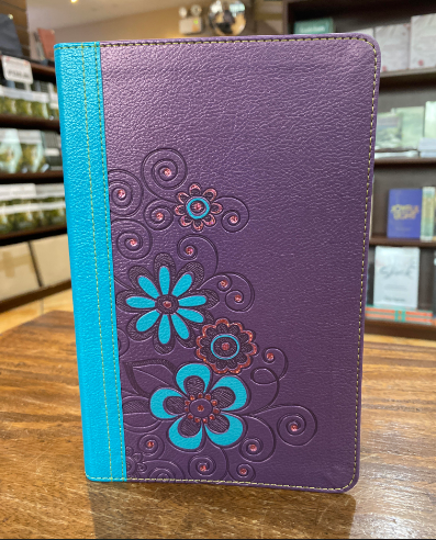 NLT Girls Life Application Study Bible (Purple/Teal)