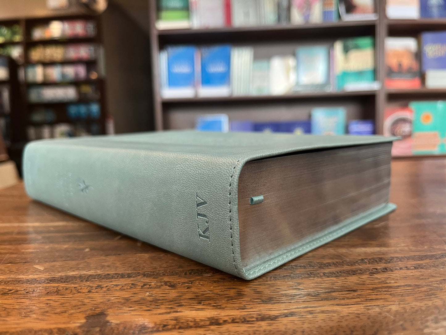 KJV Life Application Study Bible, Third Edition (Red Letter, LeatherLike, Floral Frame Teal)