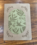 KJV Large-Print Study Bible--imitation leather brown/olive
