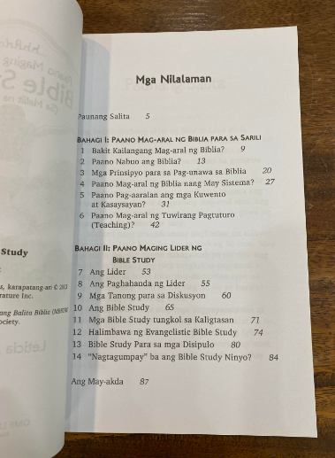 Paano Maging Lider ng Bible Study