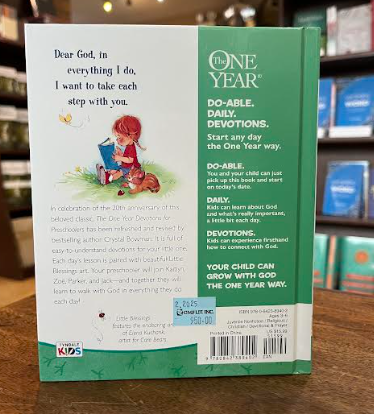 The One-Year Devotions for Preschoolers Hardcover