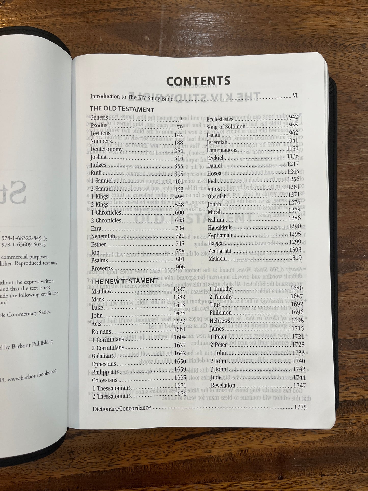 KJV Large-Print Study Bible--genuine leather, black