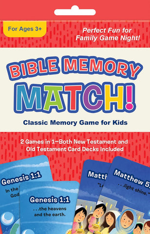 Bible Memory Match!: Classic Memory Game for Kids Paperback