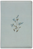 NLT Large Print Thinline Reference Bible, Filament Enabled--soft leather-look, baby blue blossoms with zipper
