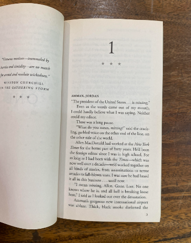 The First Hostage (J. B. Collins Book 2)[Paperback]