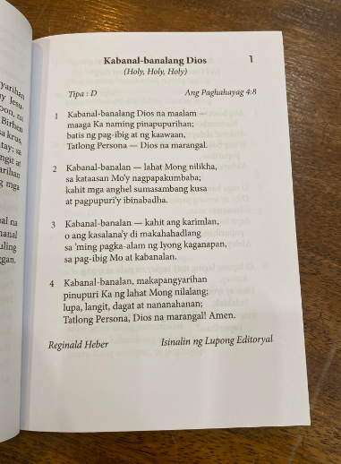 Imnaryong Cristiano (Titik Lamang)