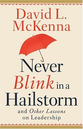 Never Blink In A Hailstorm And Other Lessons On Leadership