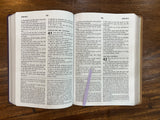 The KJV Study Bible, Large Print [Violet Floret]