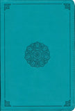 ESV Study Bible, Personal Size (TruTone Imitation Leather, Turquoise with Emblem Design)