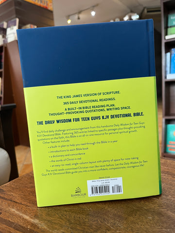 KJV Daily Wisdom for Teen Guys Devotional Bible
