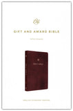 ESV Gift and Award Bible (TruTone Imitation Leather, Burgundy)