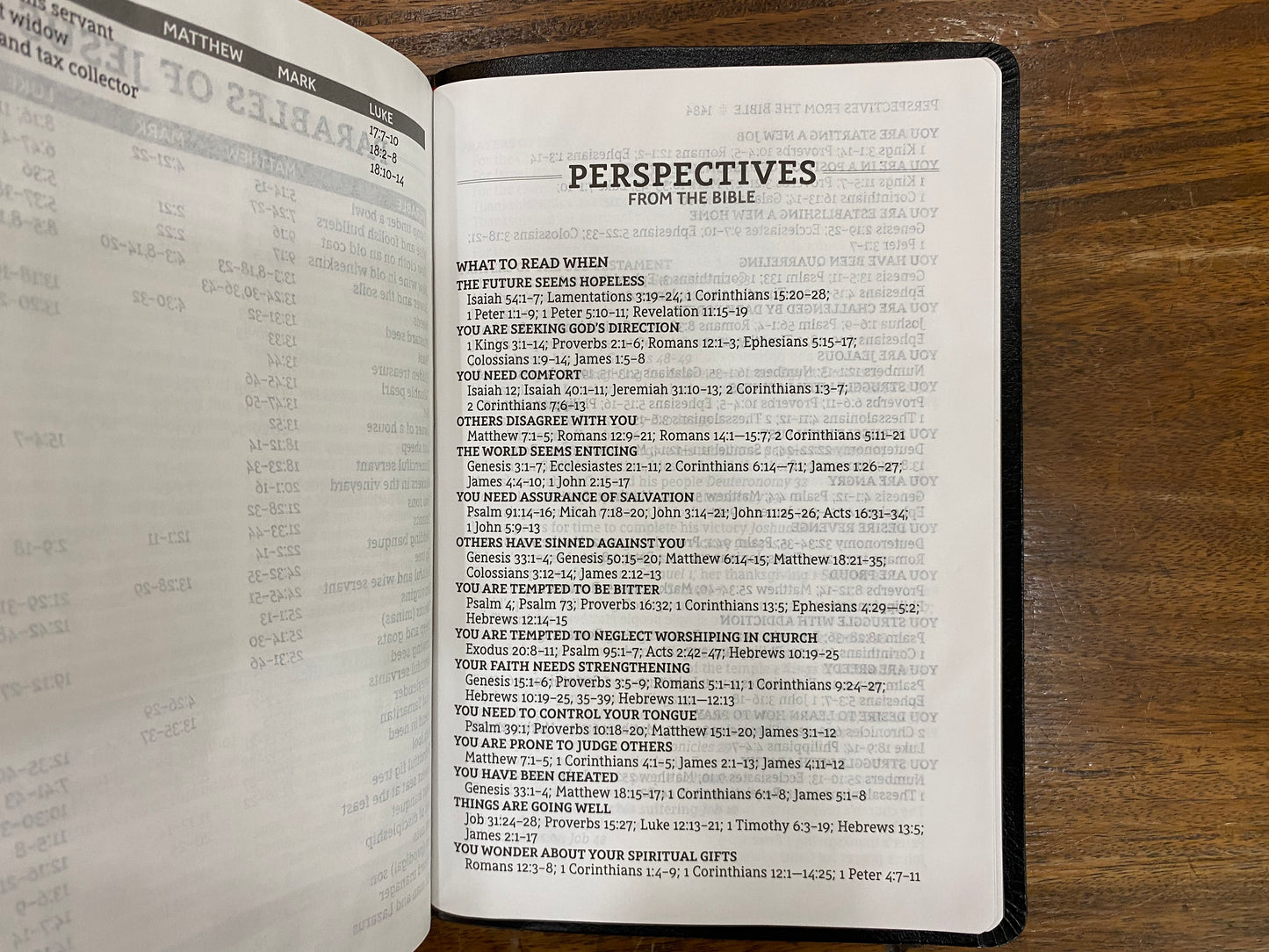 NASB Giant Print Thinline Bible Black