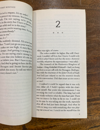 The First Hostage (J. B. Collins Book 2)[Paperback]