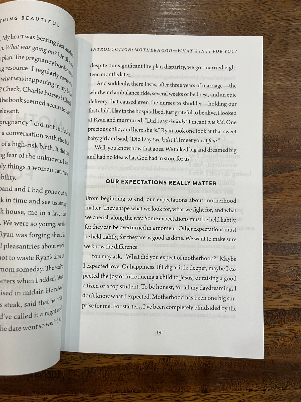 Expect Something Beautiful: Finding God's Good Gifts in Motherhood